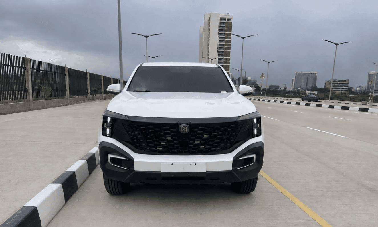 The NASENI Pickup in Frost White